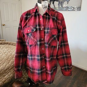 Field & Stream Midweight Flannel Button Up Shirt